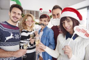 Fotomatón en fiestas de Navidad