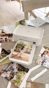 Impresora: Componente que produce las fotografías tomadas